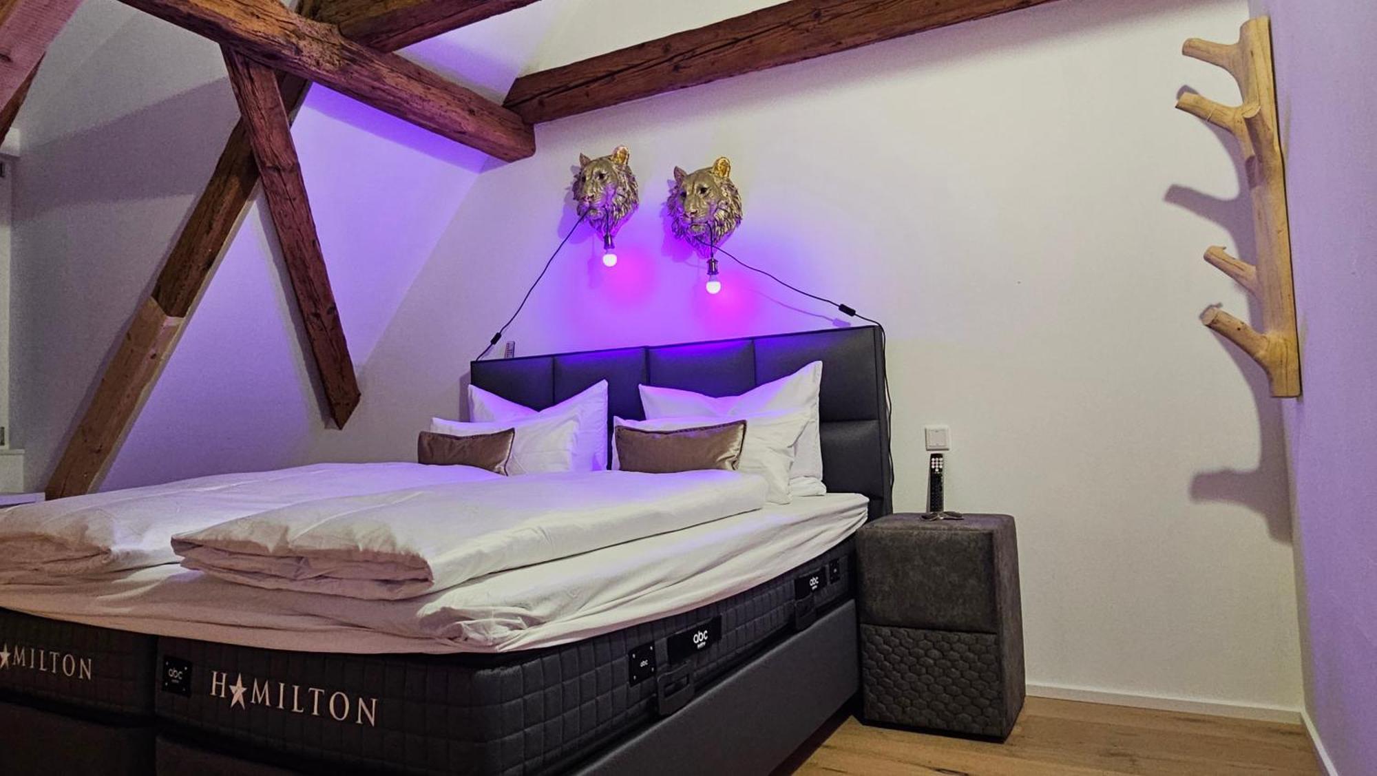 Wood World Luxury - Massage - Bergblick - Tranpolin- Parken Apartamento Markdorf Exterior foto