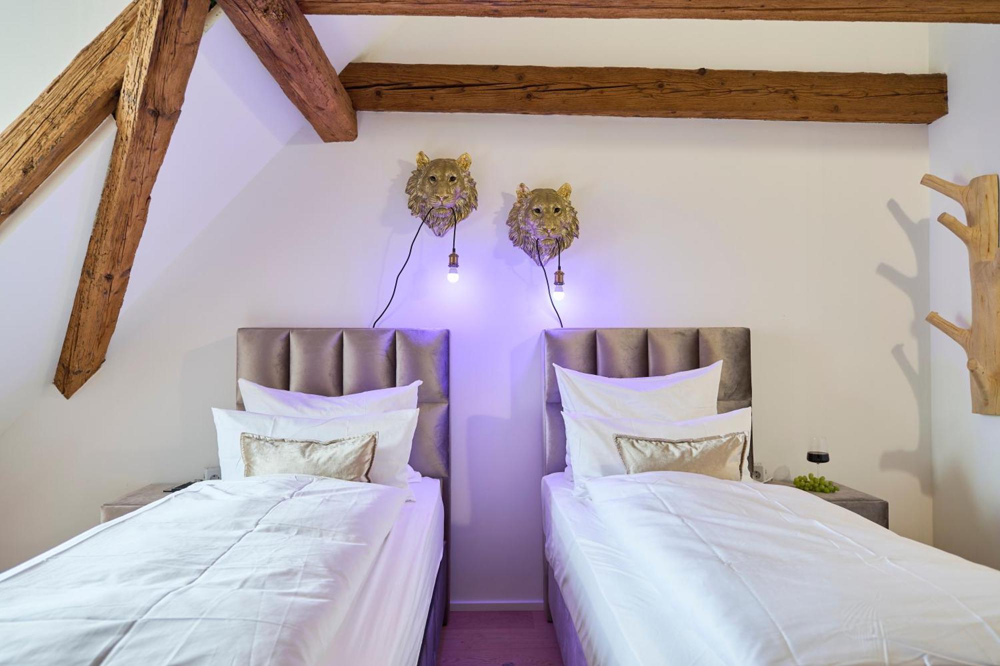Wood World Luxury - Massage - Bergblick - Tranpolin- Parken Apartamento Markdorf Exterior foto