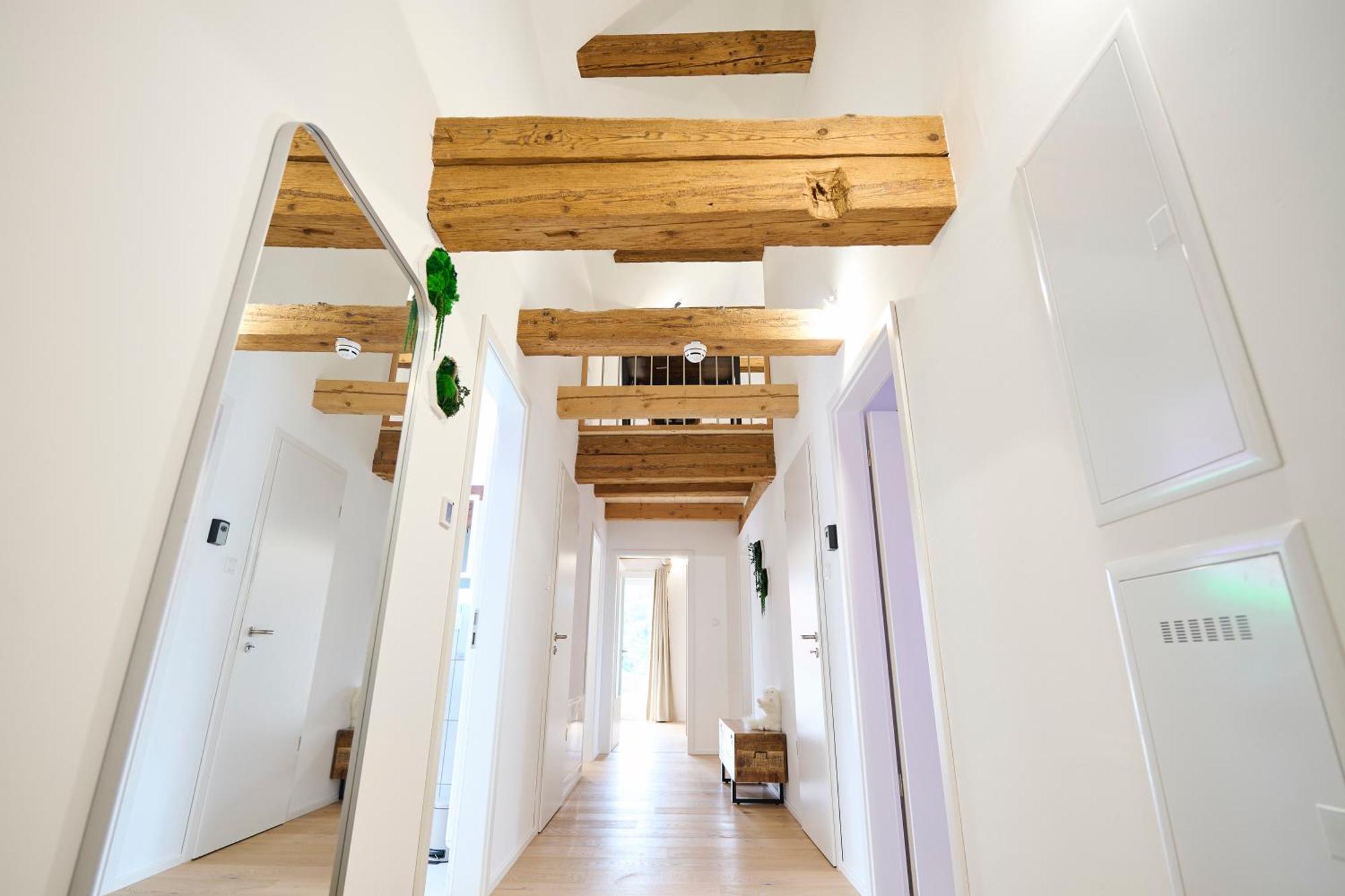 Wood World Luxury - Massage - Bergblick - Tranpolin- Parken Apartamento Markdorf Exterior foto